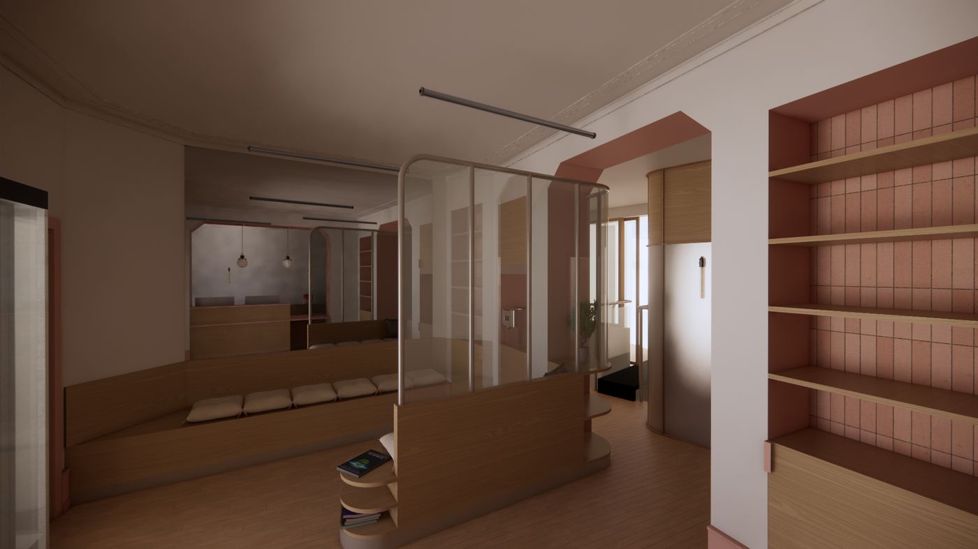 Espace d'accueil et salle d'attente du cabinet Cardiochâtel